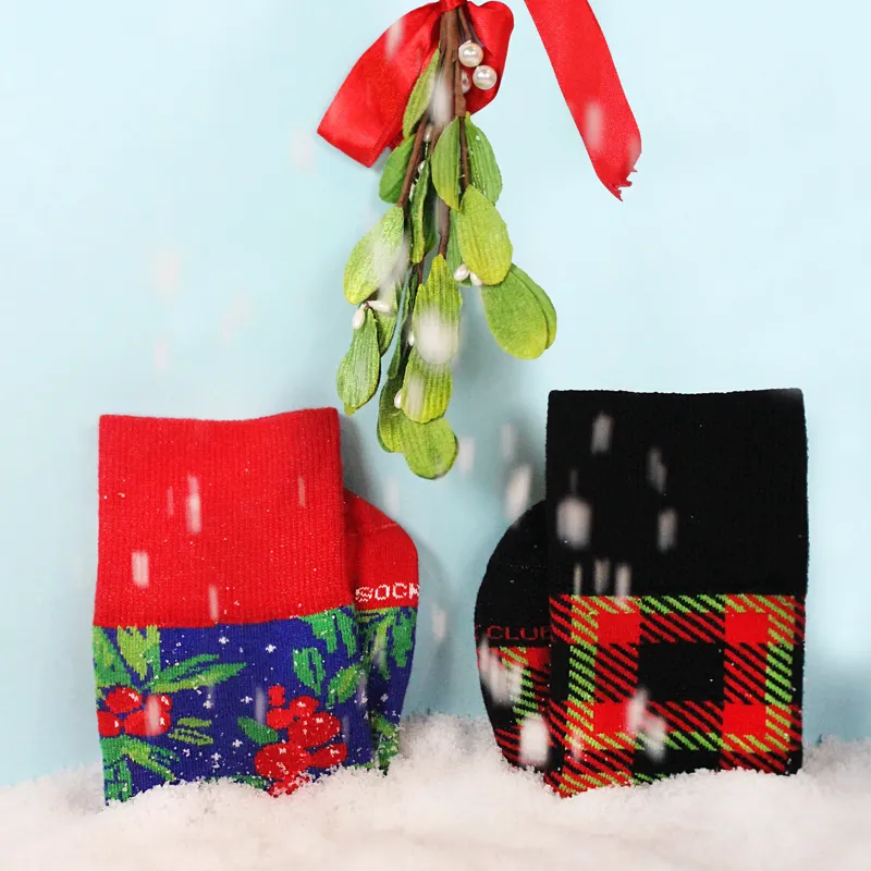Custom Christmas Socks - premium knitted socks with your logo and design
