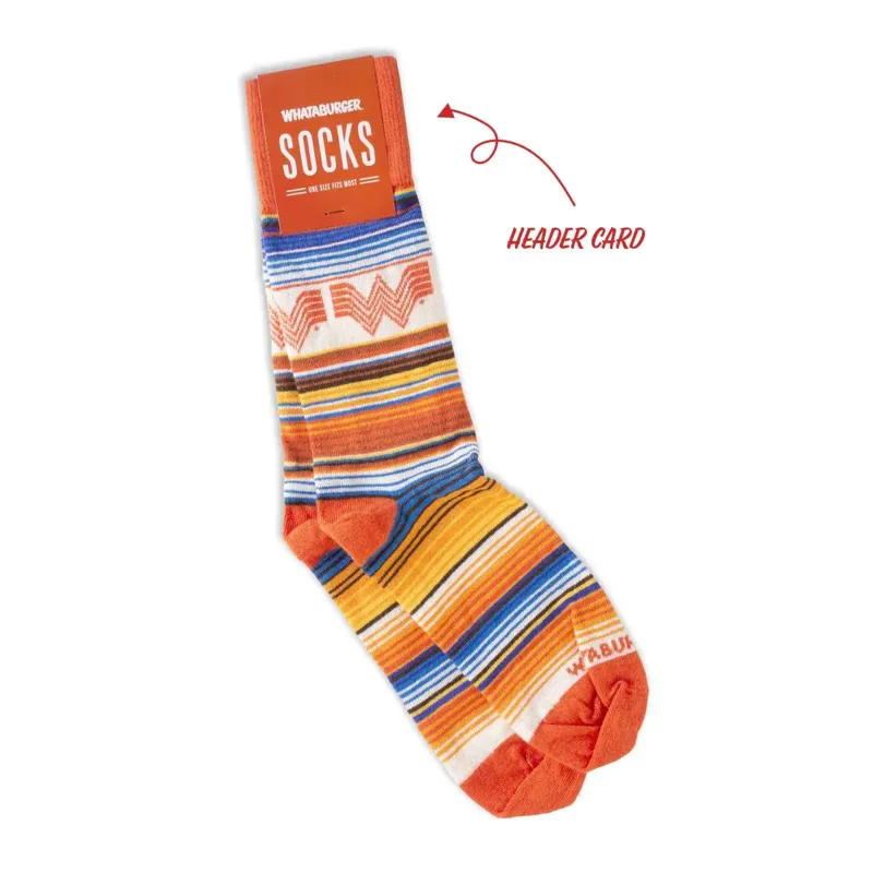 Custom Work Socks lifestyle photo showing custom branded socks being worn