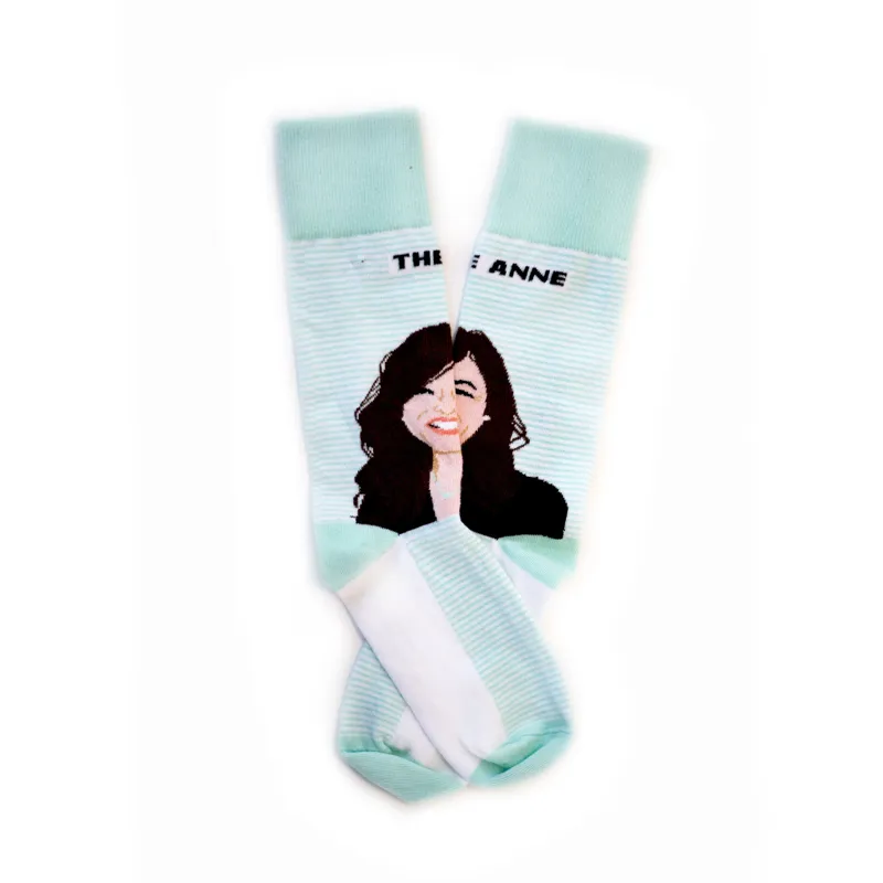 Custom Face Socks - premium knitted socks with your logo and design