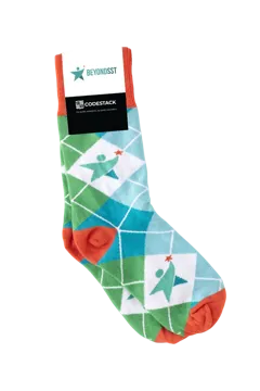 Sock with optional header card