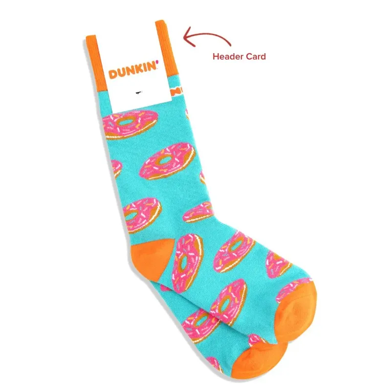 Custom Logo Socks thumbnail 1