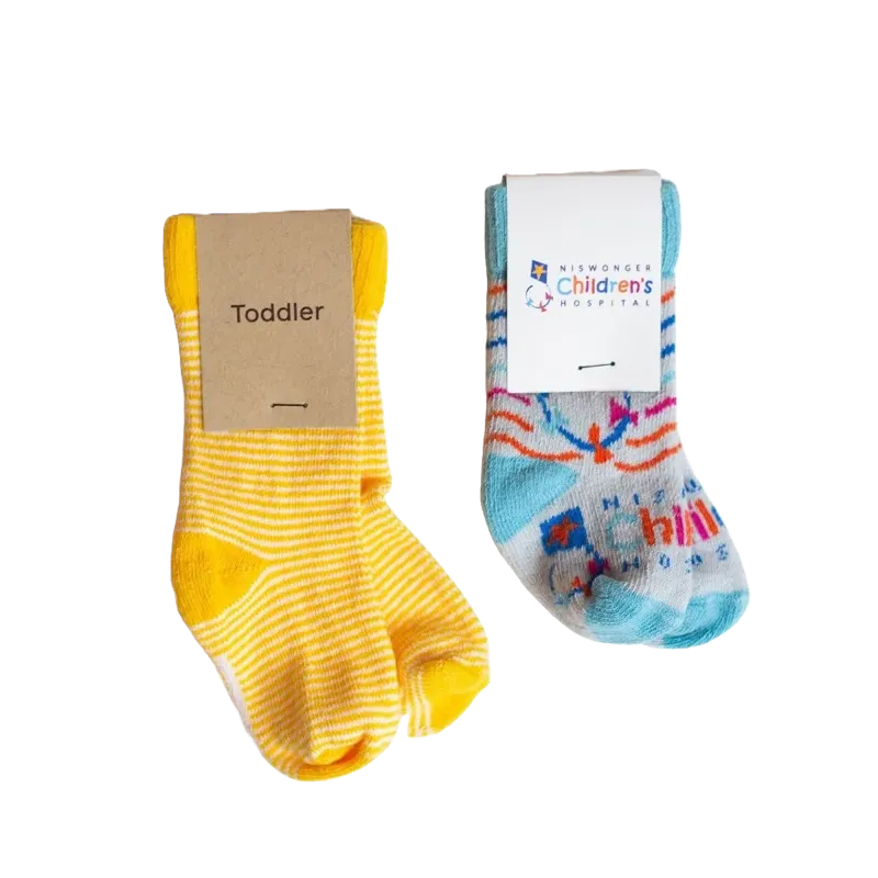 Custom Infant Socks - premium knitted socks with your logo and design