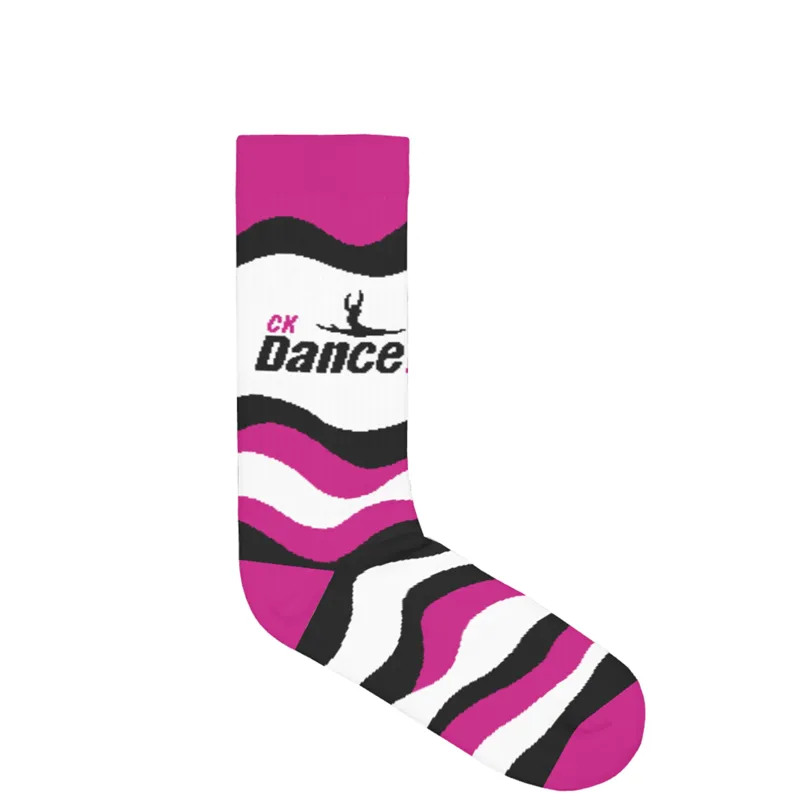 Custom Dance Socks - premium knitted socks with your logo and design