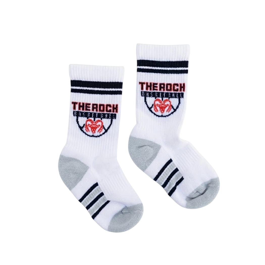 Custom Youth Athletic Socks pair display