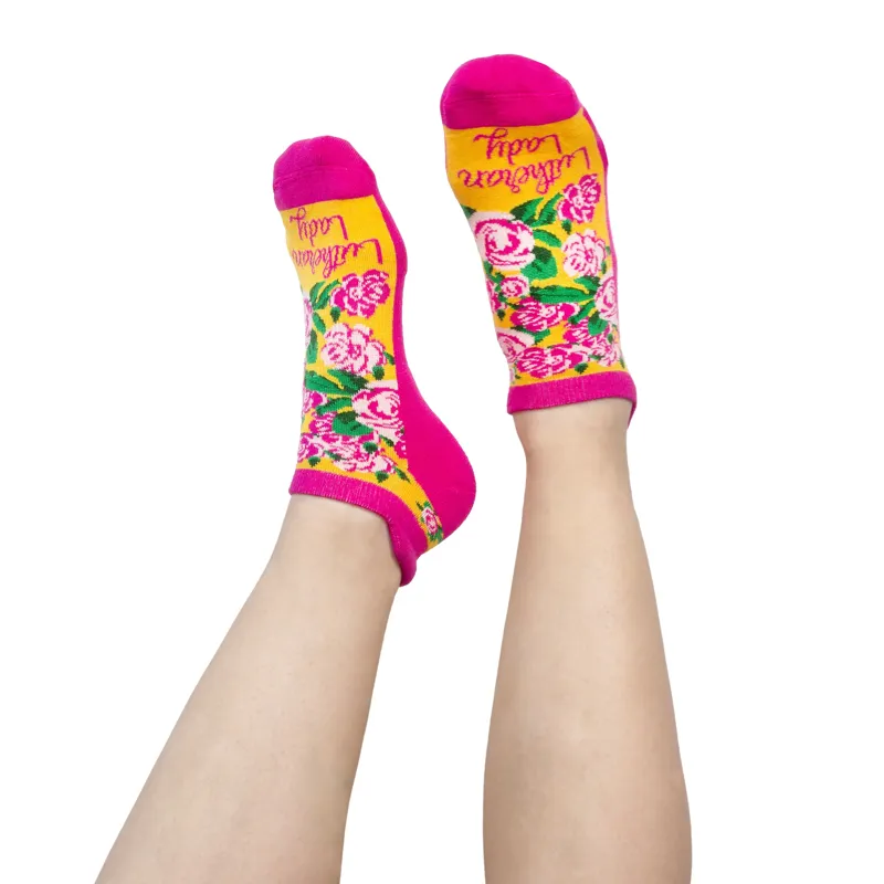 Custom Running Socks lifestyle photo showing custom branded socks being worn